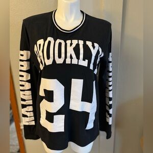 On Fire Black and White Cotton Shirt